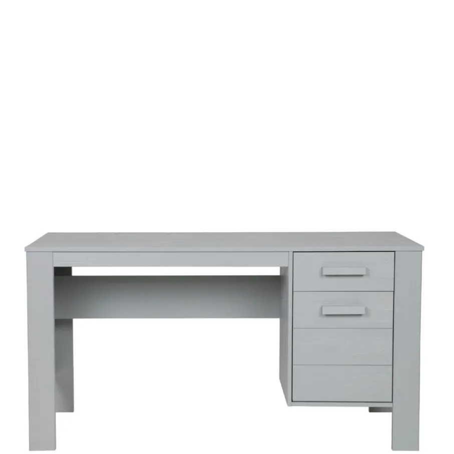 Bureaus<WOOOD Bureau Dennis Grijs - 141x74x59 cm