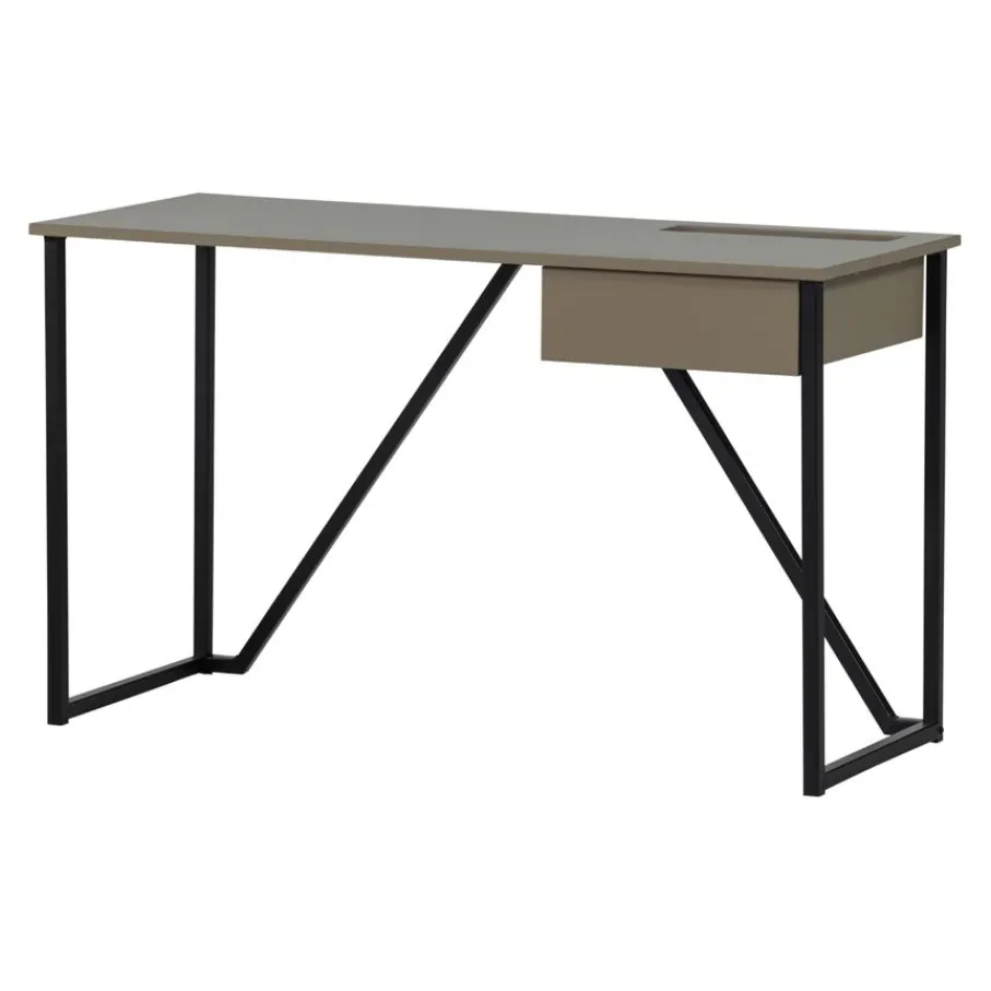Bureaus<WOOOD Bureau New Julius Mud - 126x75x53 cm