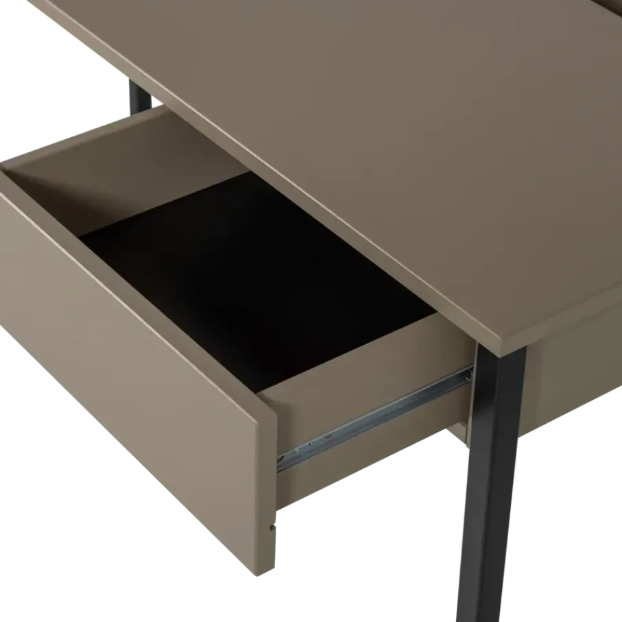 Bureaus<WOOOD Bureau New Julius Mud - 126x75x53 cm