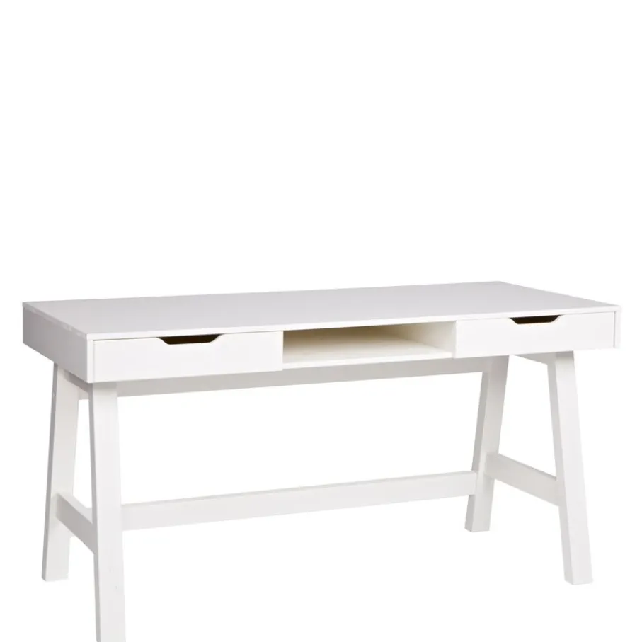 Bureaus<WOOOD Bureau Nikki Wit - 140x75x62 cm