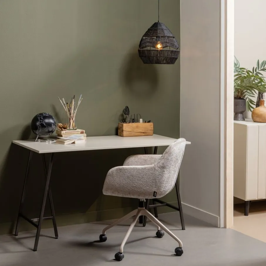 Bureaus|Eetkamerstoelen<WOOOD Bureaustoel Morros Taupe
