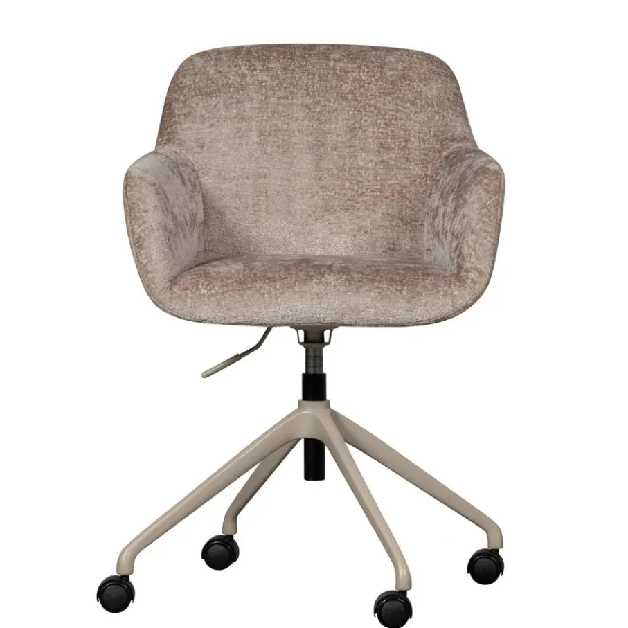 Bureaus|Eetkamerstoelen<WOOOD Bureaustoel Morros Taupe