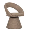 Eetkamerstoelen<WOOOD Draaibare Eetkamerstoel Winter Beige