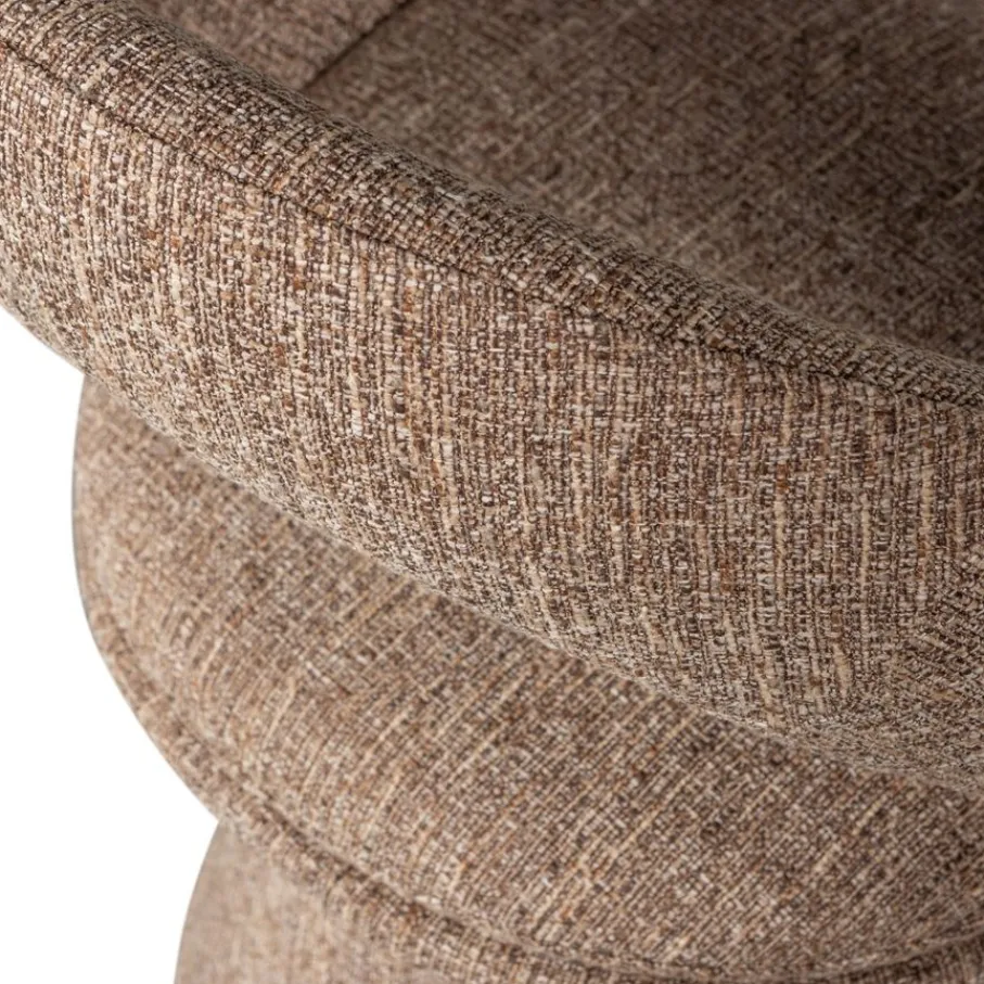 Eetkamerstoelen<WOOOD Draaibare Eetkamerstoel Winter Beige
