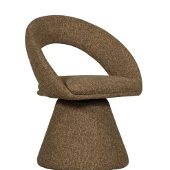 Eetkamerstoelen<WOOOD Draaibare Eetkamerstoel Winter Zand