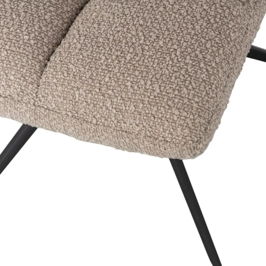 Eetkamerstoelen<WOOOD Draaibare Eetkamerstoel Vinny Beige