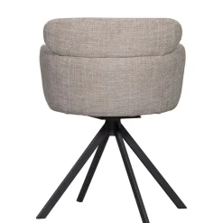 Eetkamerstoelen<WOOOD Draaibare Eetkamerstoel Fenne Beige
