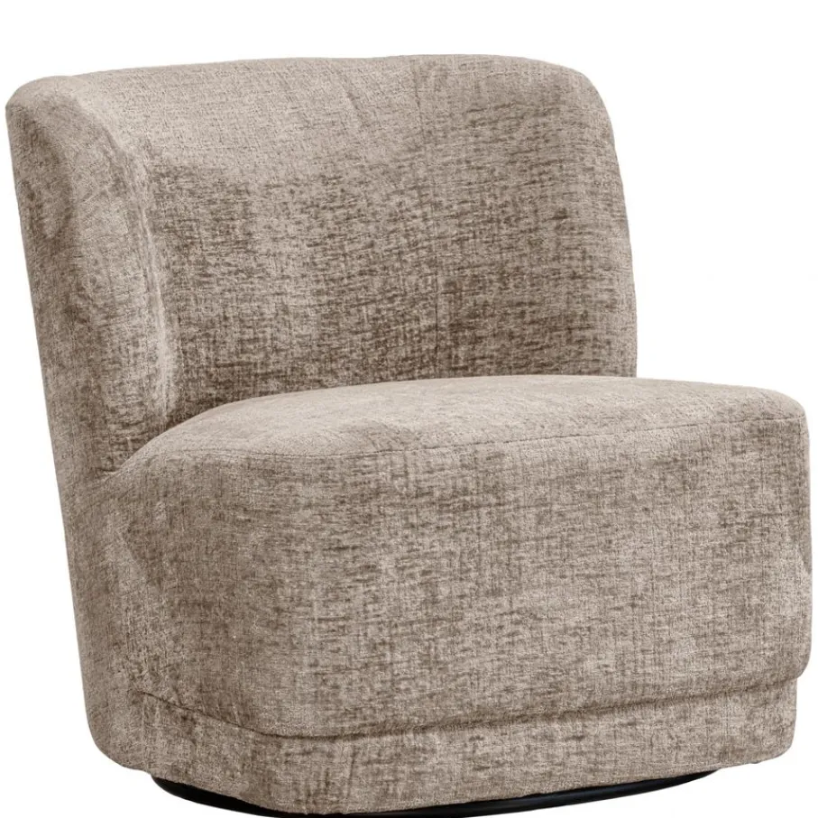 Fauteuils<WOOOD Draaifauteuil Atty Zand