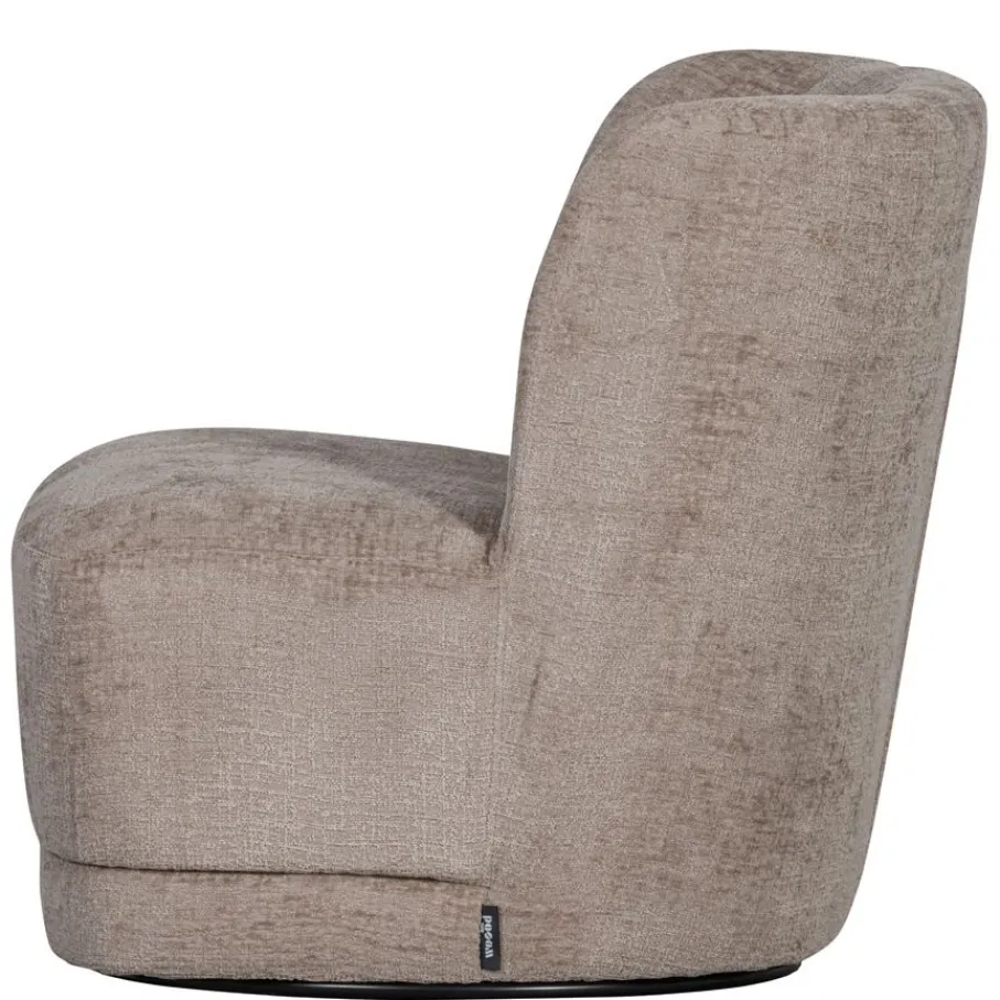 Fauteuils<WOOOD Draaifauteuil Atty Zand
