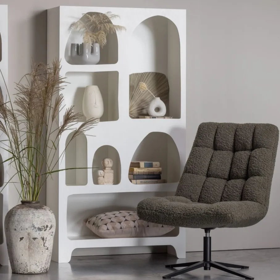 Fauteuils<WOOOD Draaifauteuil Job Groen