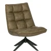 Fauteuils<WOOOD Draaifauteuil Jouke Groen