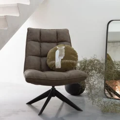 Fauteuils<WOOOD Draaifauteuil Jouke Groen