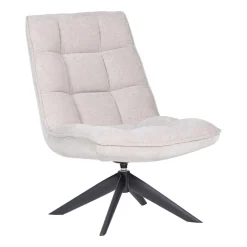 Fauteuils<WOOOD Draaifauteuil Jouke Naturel