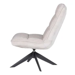Fauteuils<WOOOD Draaifauteuil Jouke Naturel