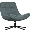 Fauteuils<WOOOD Draaifauteuil Maudi Blauw