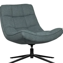 Fauteuils<WOOOD Draaifauteuil Maudi Blauw