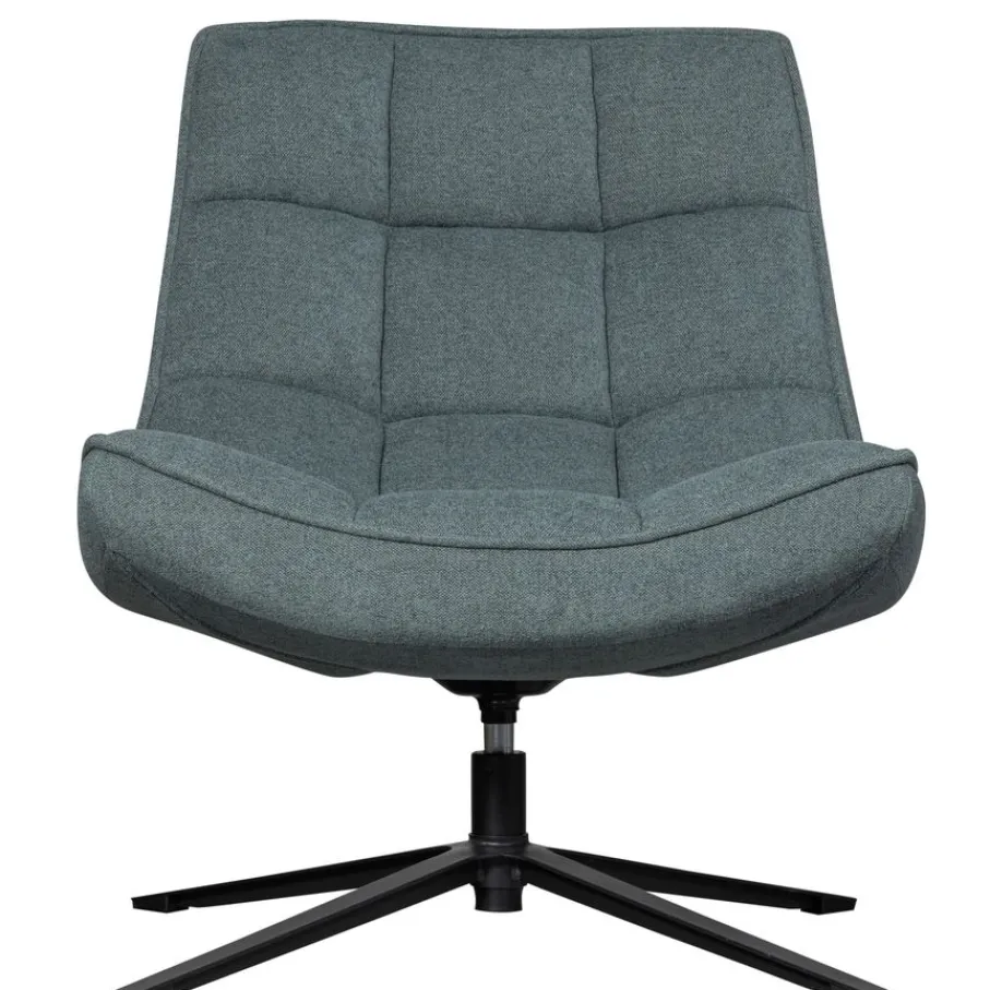 Fauteuils<WOOOD Draaifauteuil Maudi Blauw