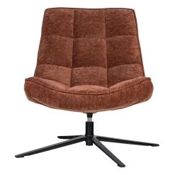 Fauteuils<WOOOD Draaifauteuil Maudi Roestbruin