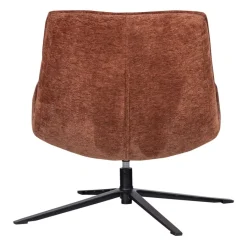 Fauteuils<WOOOD Draaifauteuil Maudi Roestbruin