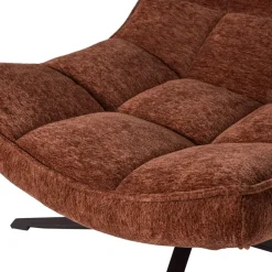 Fauteuils<WOOOD Draaifauteuil Maudi Roestbruin
