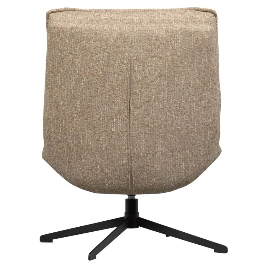 Fauteuils<WOOOD Draaifauteuil Milaro Beige