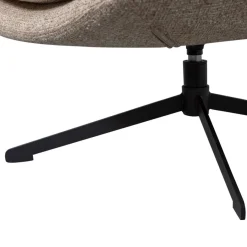 Fauteuils<WOOOD Draaifauteuil Milaro Beige
