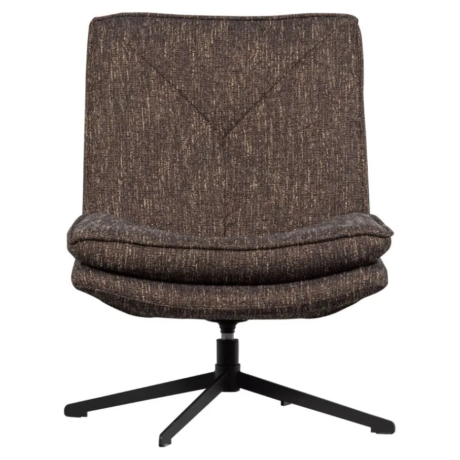 Fauteuils<WOOOD Draaifauteuil Milaro Bruin