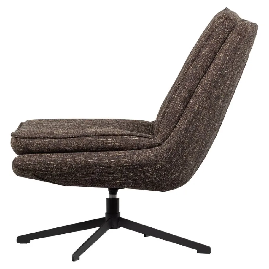 Fauteuils<WOOOD Draaifauteuil Milaro Bruin