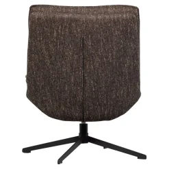 Fauteuils<WOOOD Draaifauteuil Milaro Bruin