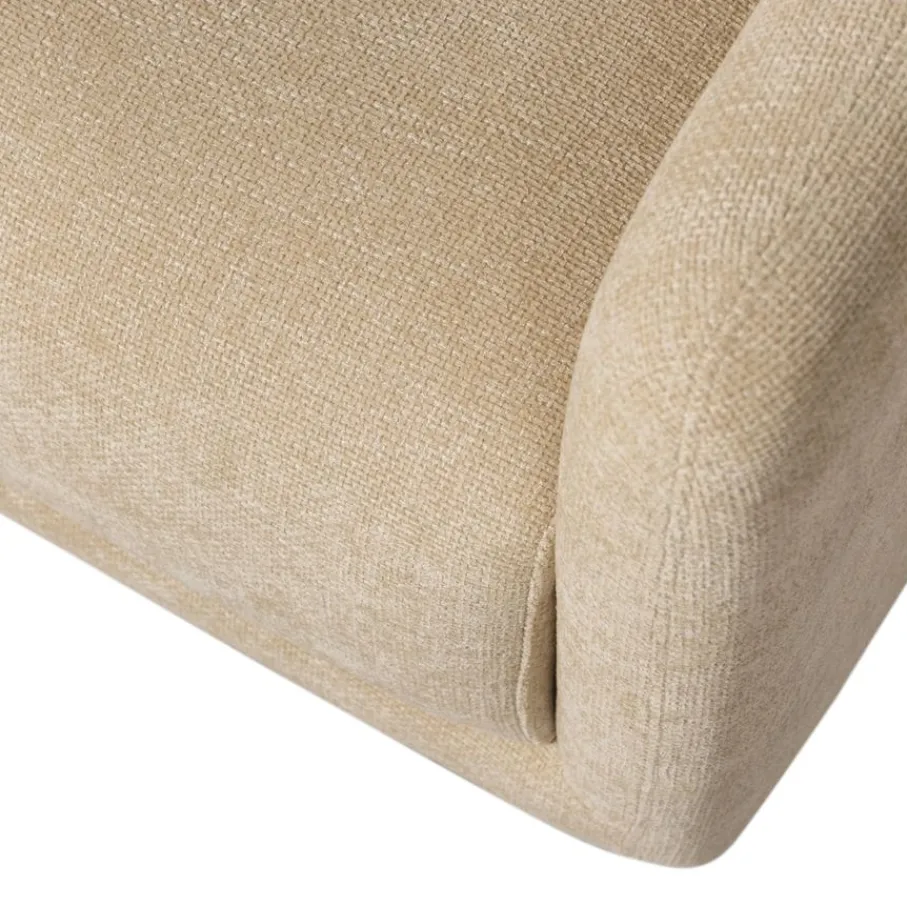 Fauteuils<WOOOD Draaifauteuil Oscar Beige