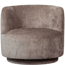 Fauteuils<WOOOD Draaifauteuil Popular Taupe