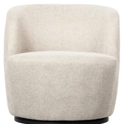 Fauteuils<WOOOD Draaifauteuil Serra Crème