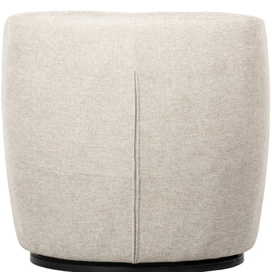 Fauteuils<WOOOD Draaifauteuil Serra Crème