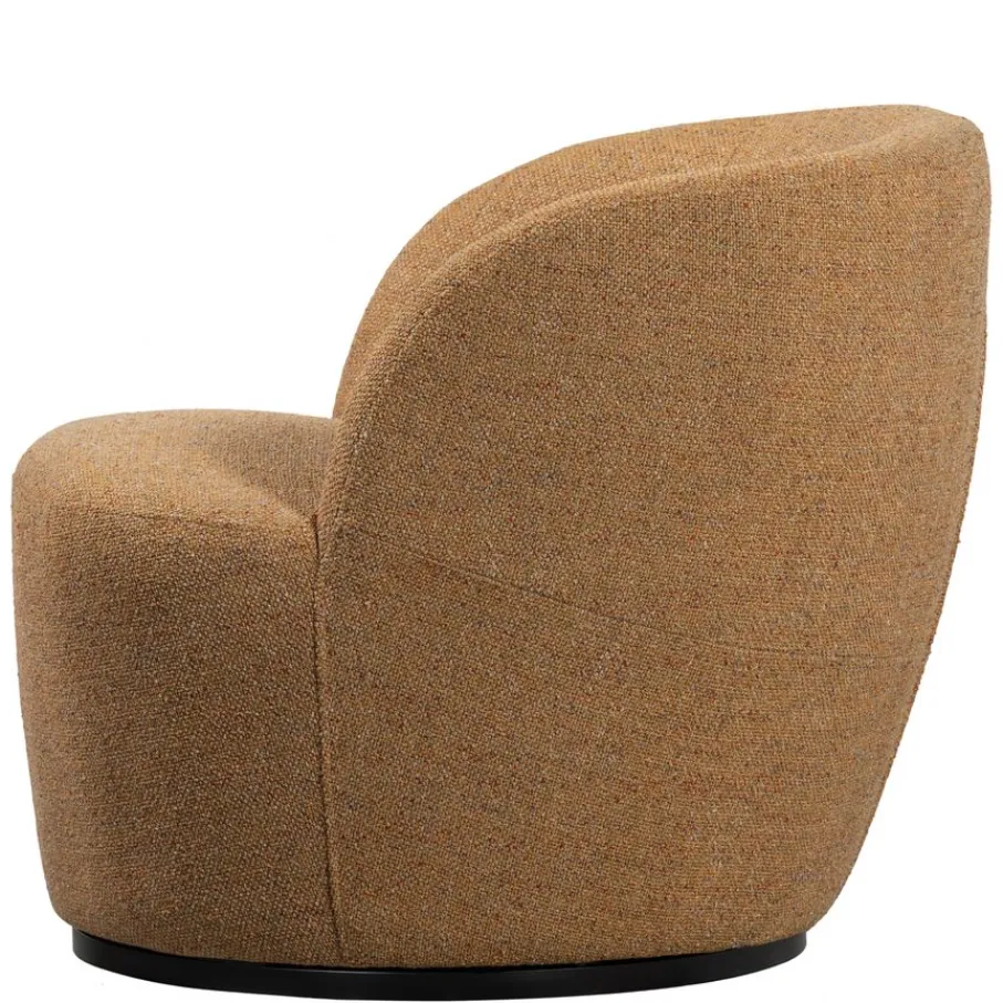 Fauteuils<WOOOD Draaifauteuil Serra Curry