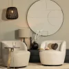 Fauteuils<WOOOD Draaifauteuil Serra Zand
