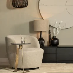 Fauteuils<WOOOD Draaifauteuil Serra Zand