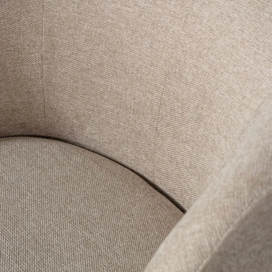 Fauteuils<WOOOD Draaifauteuil Serra Zand