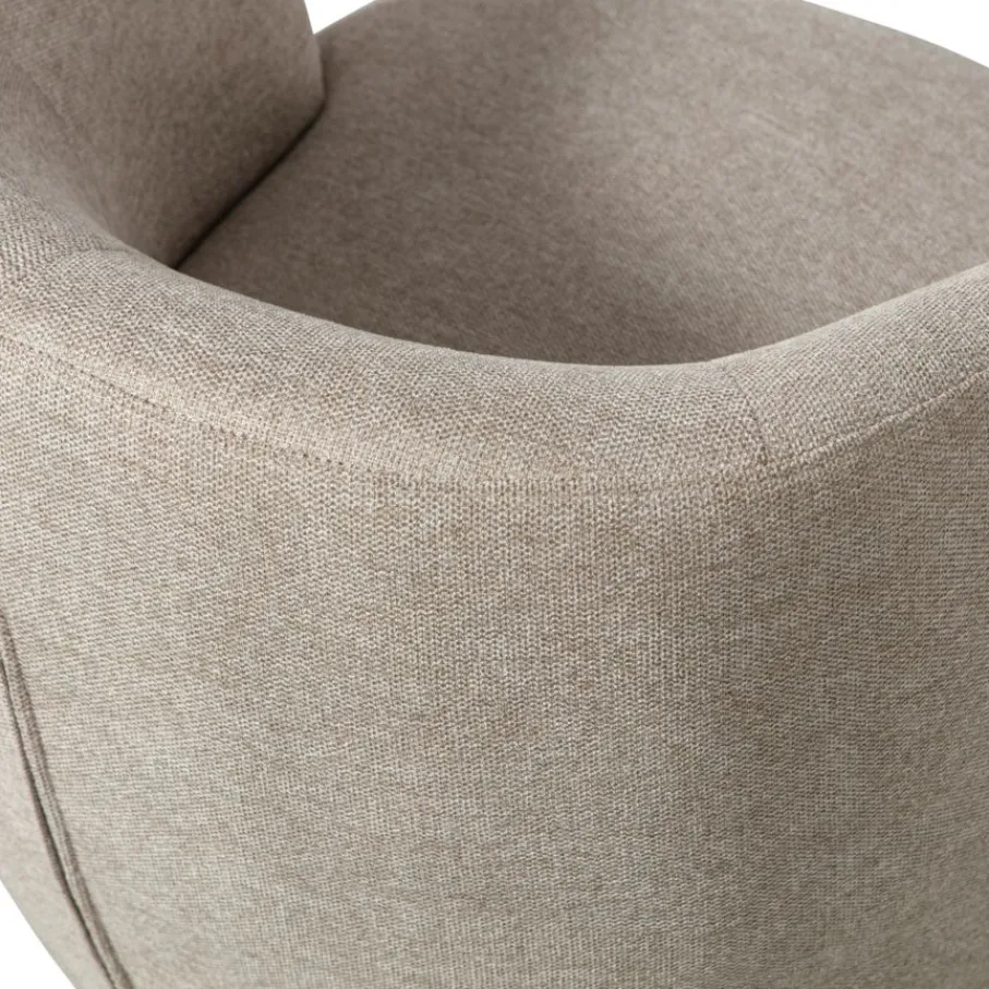 Fauteuils<WOOOD Draaifauteuil Serra Zand