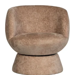 Fauteuils<WOOOD Draaifauteuil Shuffle Lichtbruin