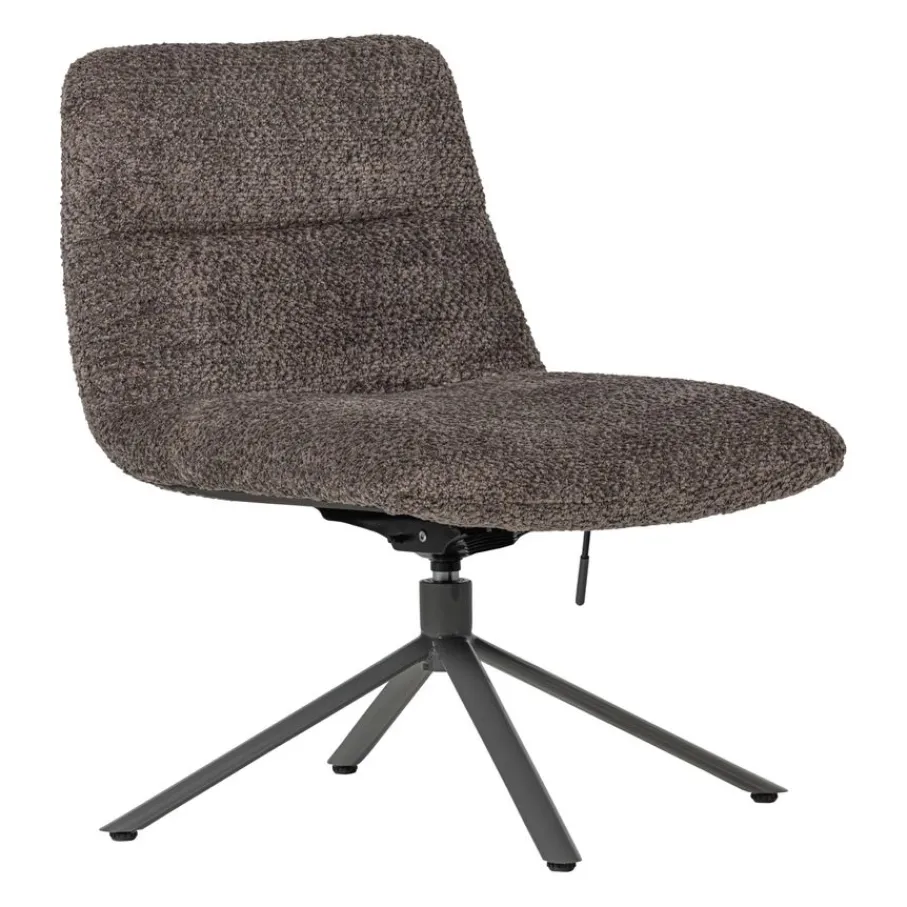 Fauteuils<WOOOD Draaifauteuil Soren Bruin