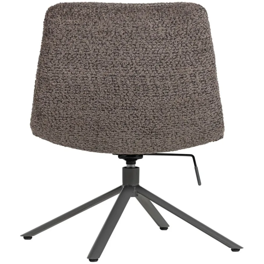 Fauteuils<WOOOD Draaifauteuil Soren Bruin