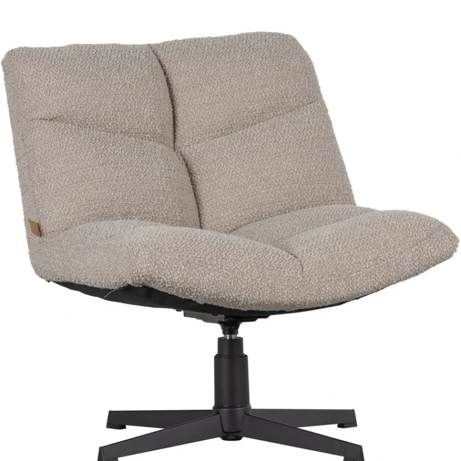 Fauteuils<WOOOD Draaifauteuil Vinny Beige