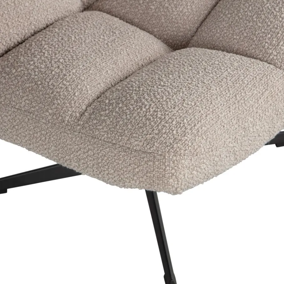 Fauteuils<WOOOD Draaifauteuil Vinny Beige