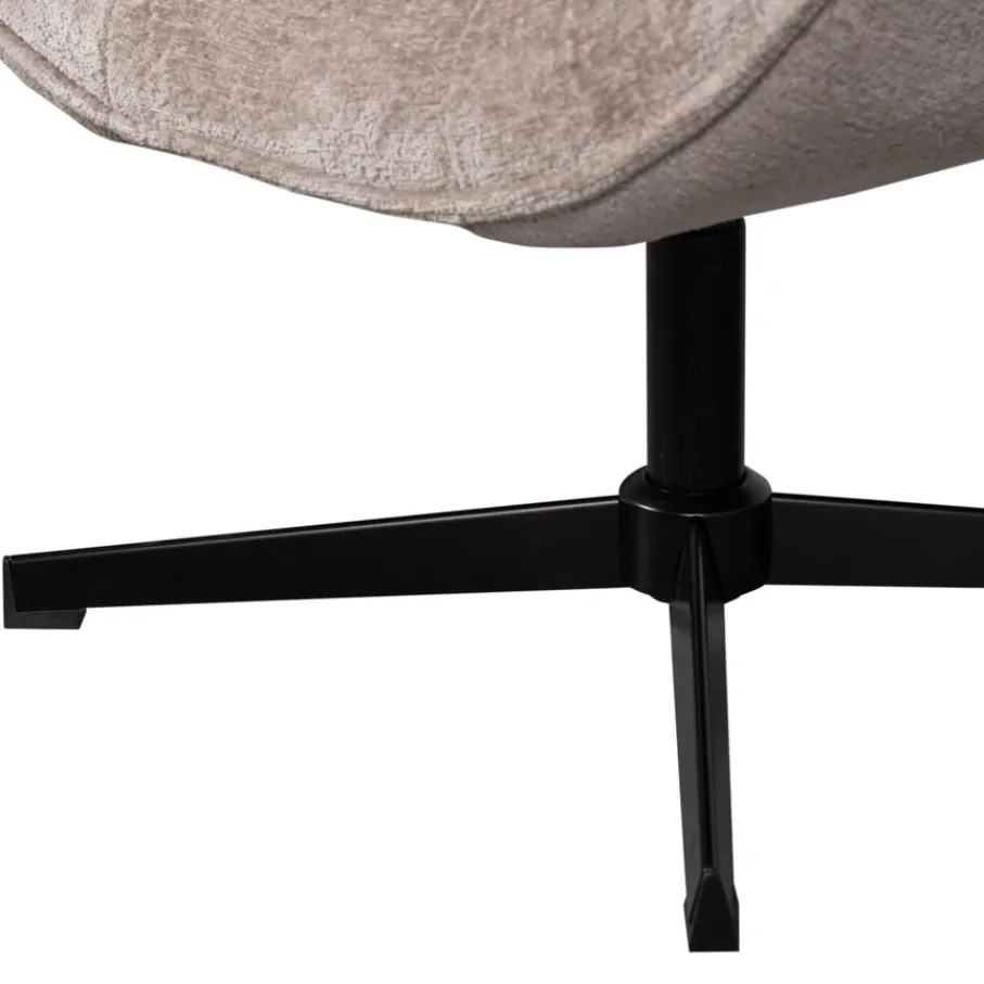 Fauteuils<WOOOD Draaifauteuil Wibo Taupe