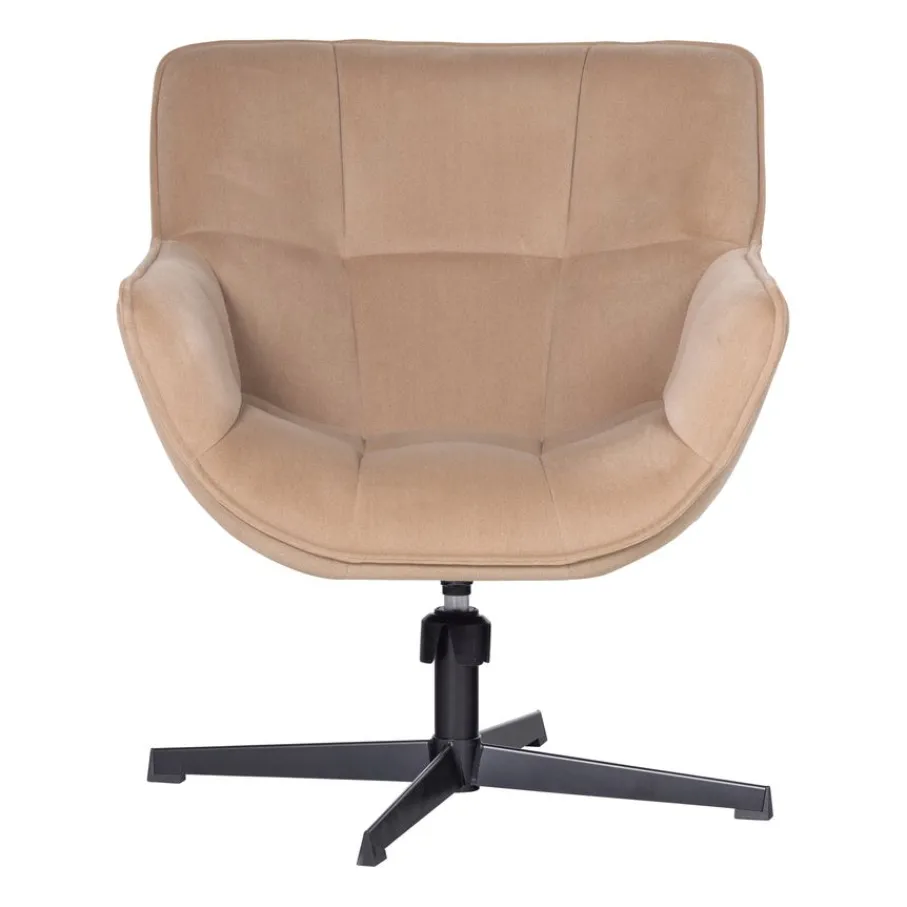 Fauteuils<WOOOD Draaifauteuil Wibo Zand
