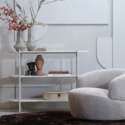 Fauteuils<WOOOD Draaifauteuil Woolly Naturel