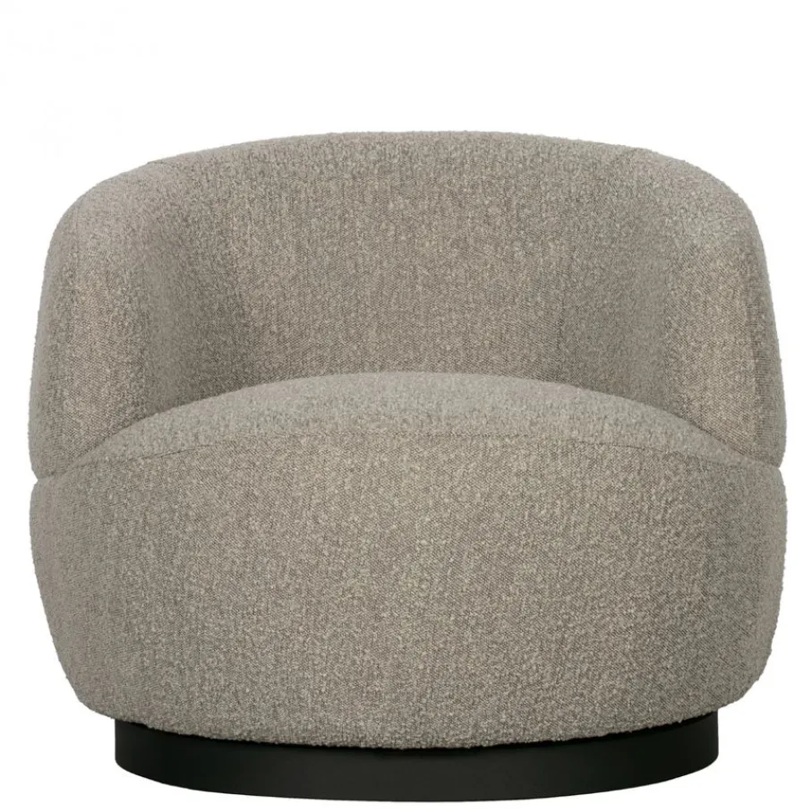 Fauteuils<WOOOD Draaifauteuil Woolly Naturel