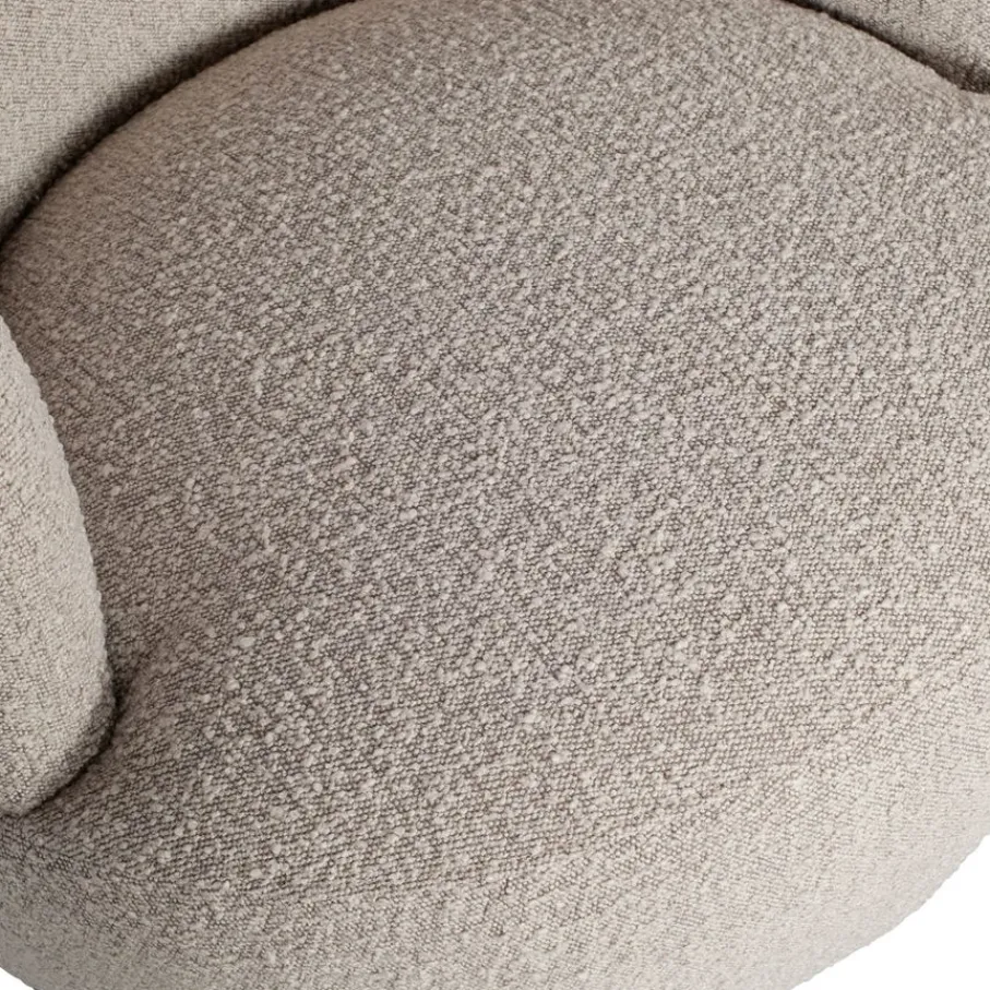 Fauteuils<WOOOD Draaifauteuil Woolly Naturel