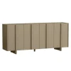 Dressoirs<WOOOD Dressoir Basu Mud - 200x85x46 cm