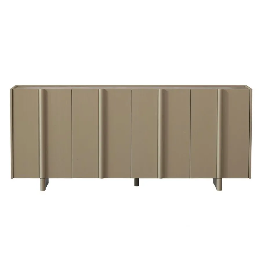 Dressoirs<WOOOD Dressoir Basu Mud - 200x85x46 cm